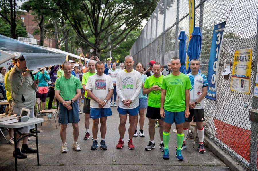 Start of the Sri Chinmoy Self-Transcendence 3100 Mile Race 2019