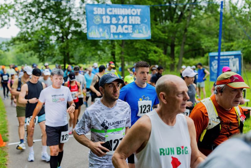 Results for Sri Chinmoy 12 & 24-Hour Races, Midnight Marathon 2025