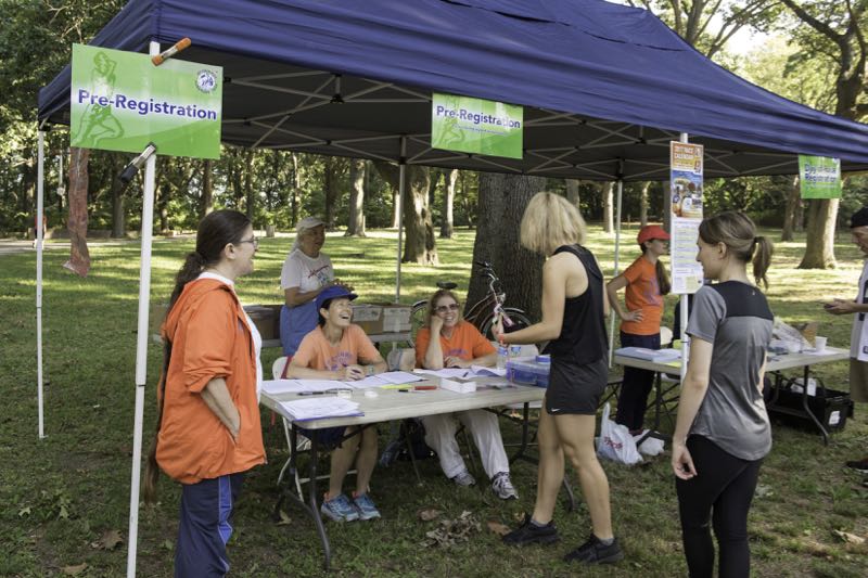 Results for the Inaugural Sri Chinmoy 5K/10K in Alley Pond Park, Sep 24, 2017