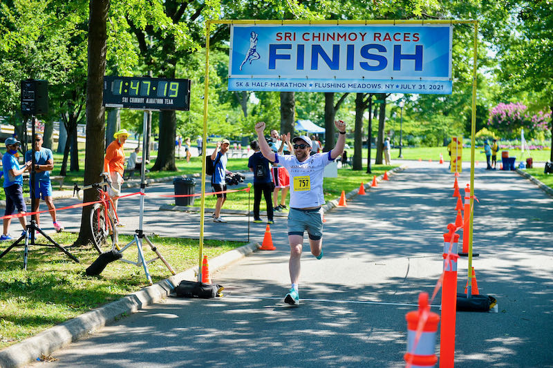 Sri Chinmoy 5K, Half-Marathon & Relay (July)