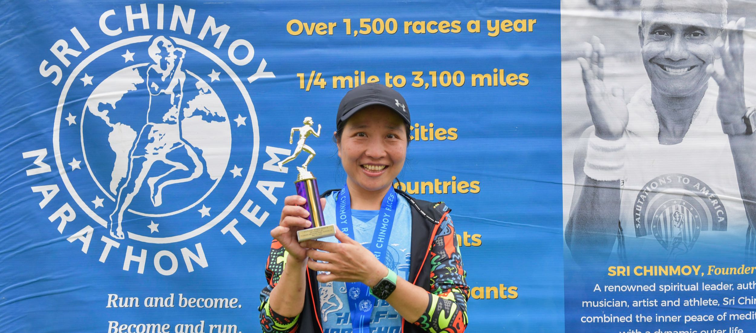 Sri Chinmoy 5K, Half-Marathon & Relay (May)