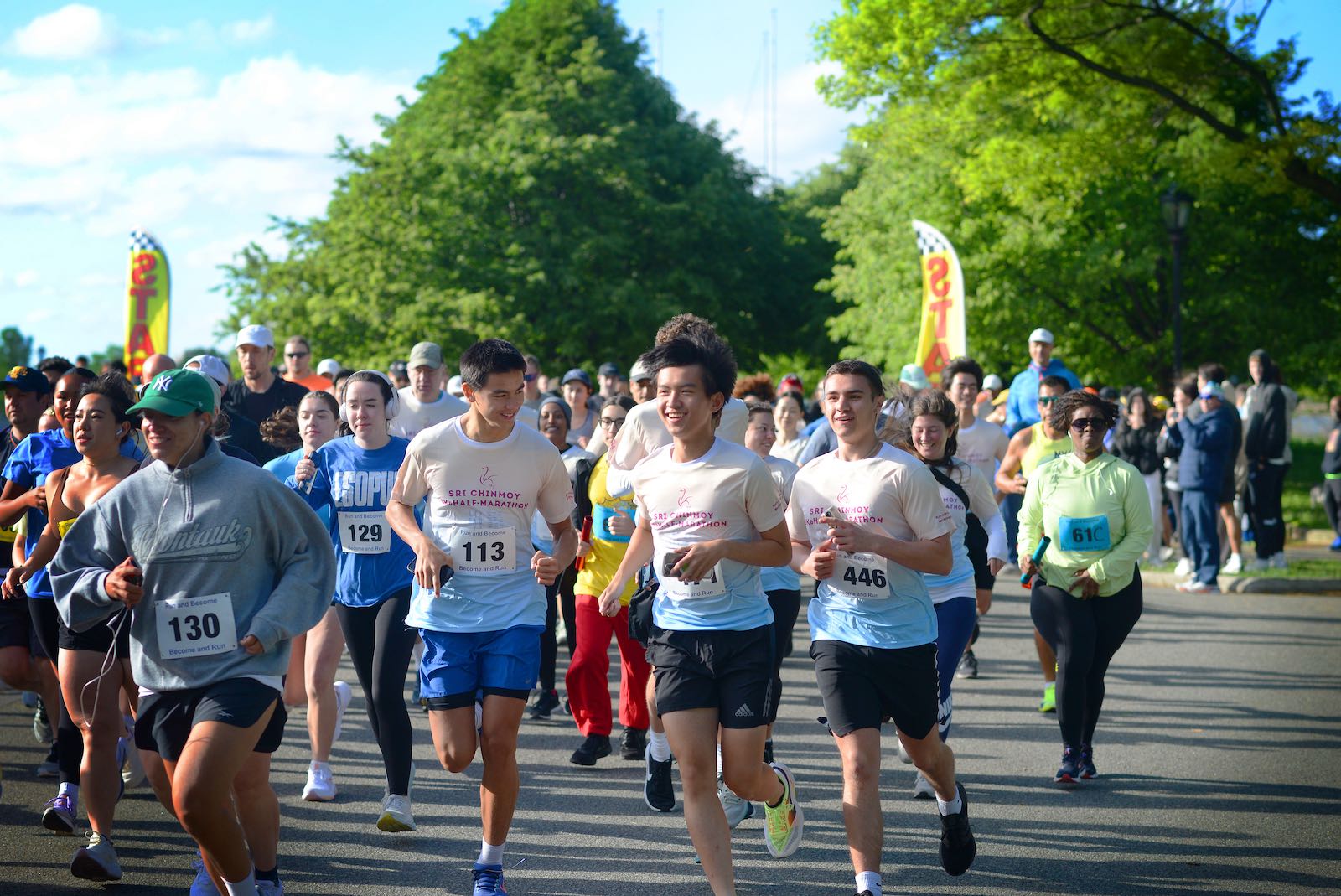 Results for Sri Chinmoy 5K, Half-Marathon & Relay, May 10th, 2025