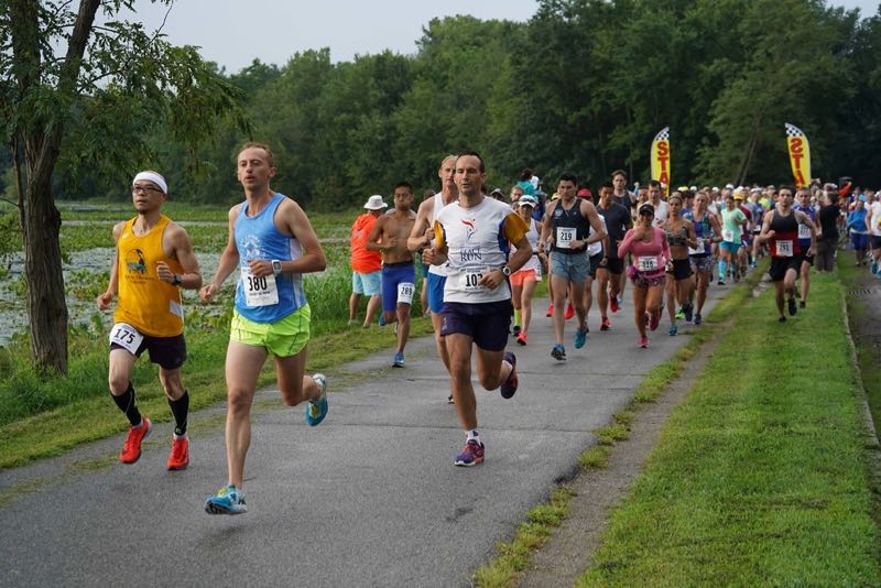 2018 Sri Chinmoy Marathon at Rockland Lake State Park: more great photos by Vaibhava