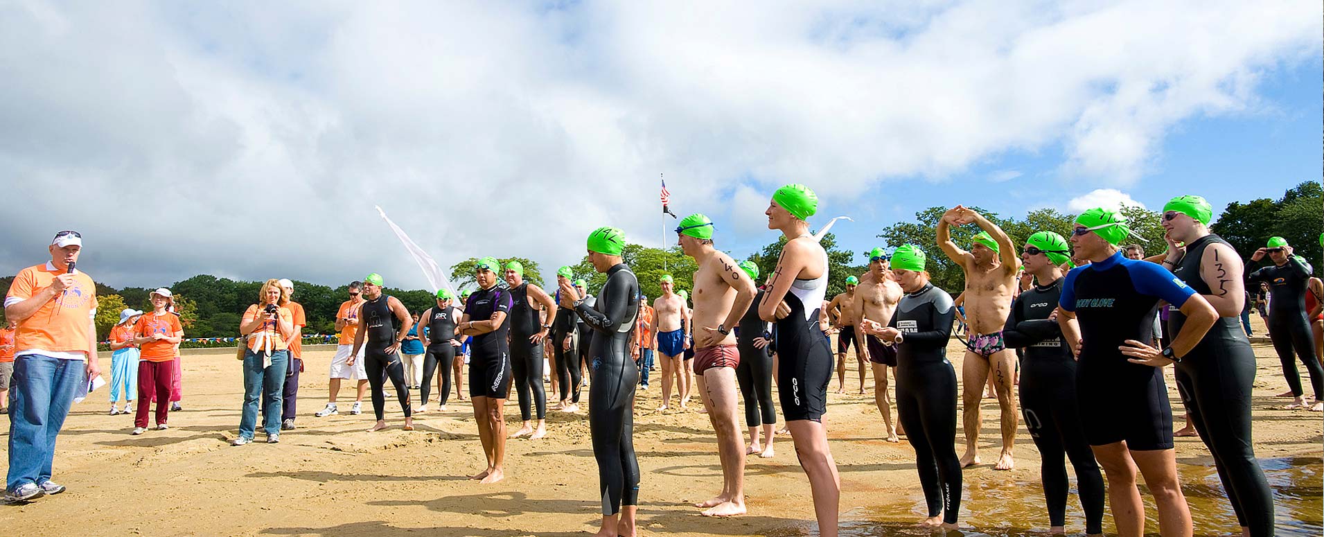Sri Chinmoy Swim-Run Trio