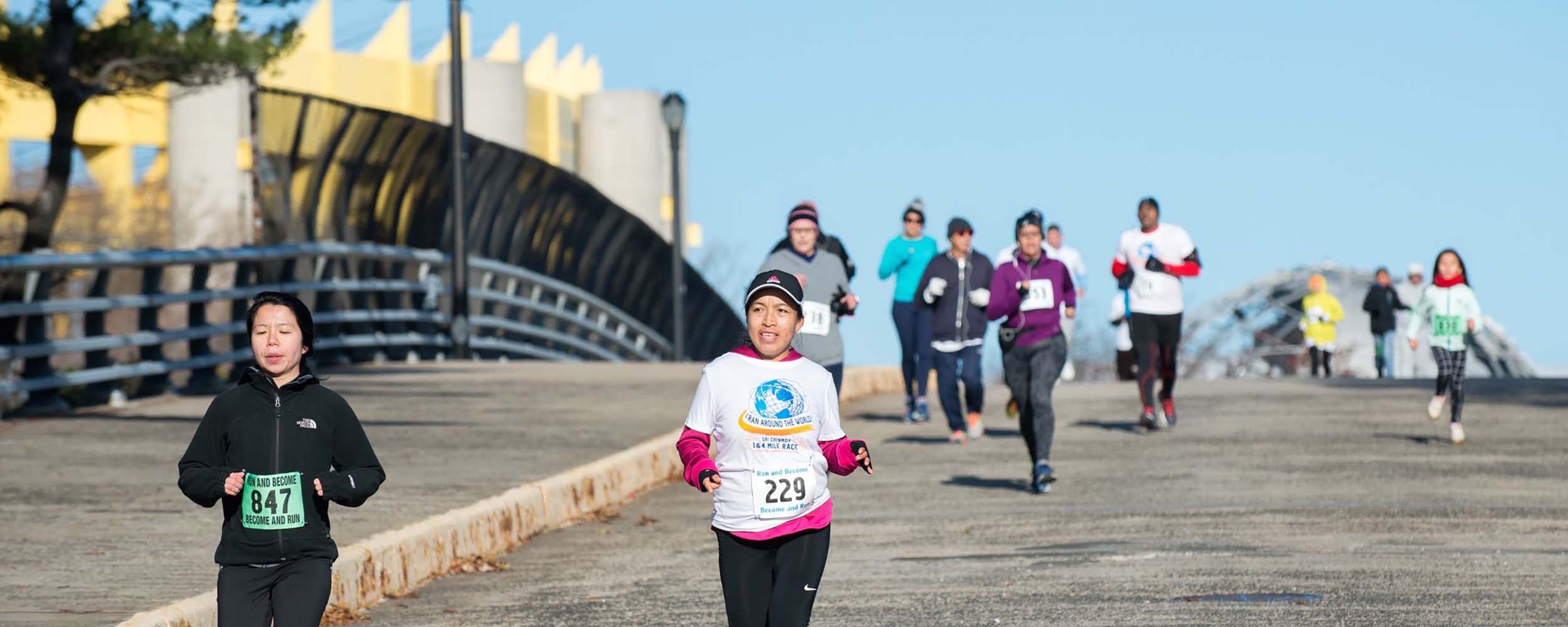 Sri Chinmoy 1 & 4-Mile Race "Around The World"
