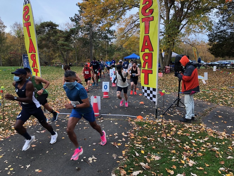 Results for the Sri Chinmoy Half-Marathon at Rockland Lake