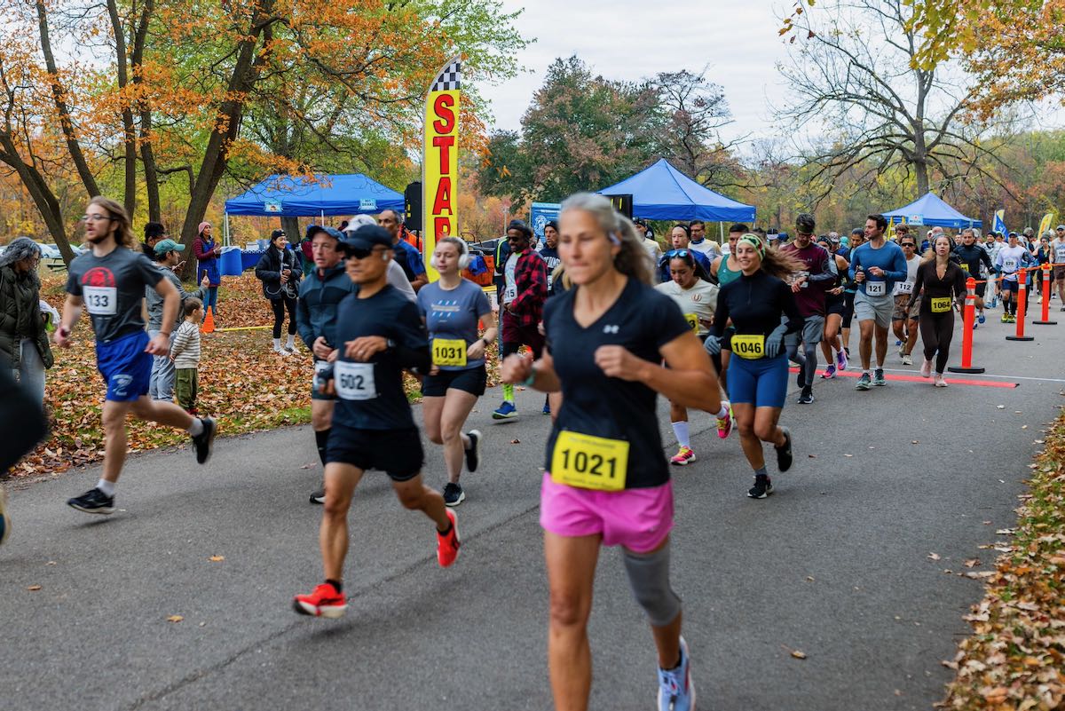 Results for the Sri Chinmoy Half-Marathon at Rockland Lake, Oct. 26, 2025