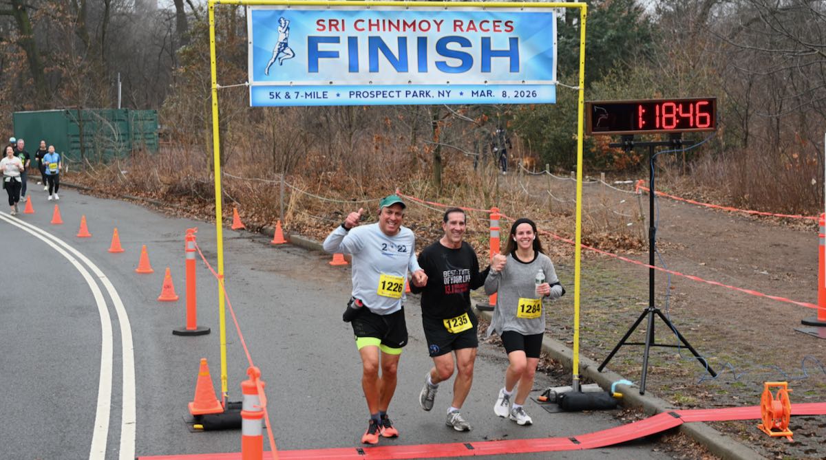Results for Sri Chinmoy 5K & 7-Mile Race, Mar 8, 2026