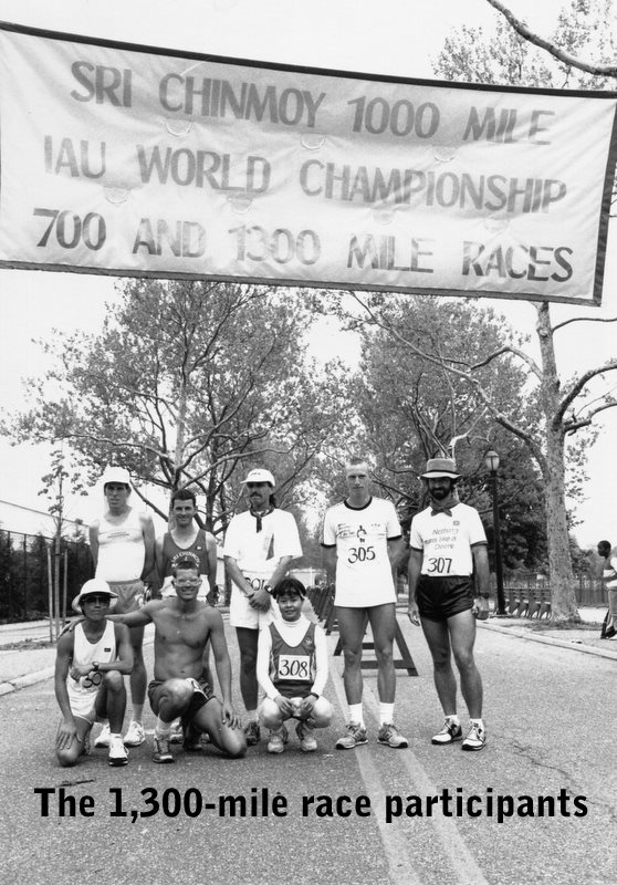 Finishing Statistics 1988 Sri Chinmoy 1,300, 1,000 and 700 Mile Races (Ultra Trio)