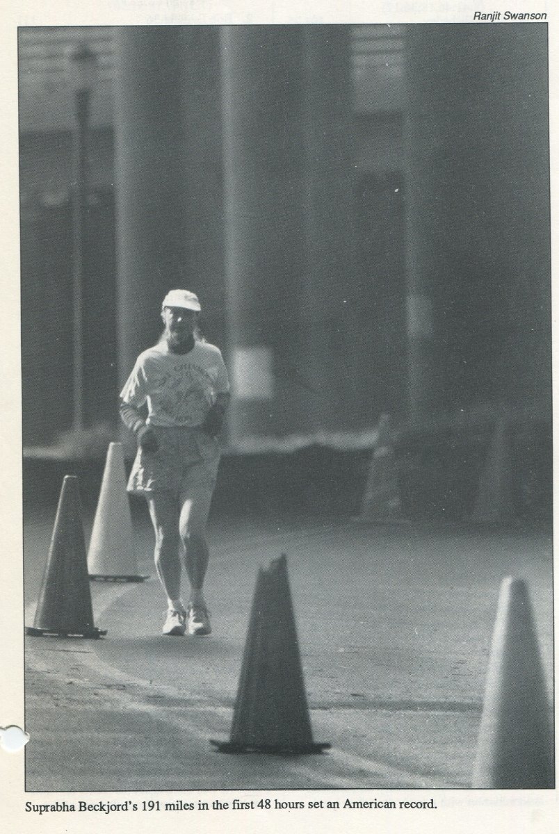 Sri Chinmoy Seven Day Race, May 3 - 10, 1992